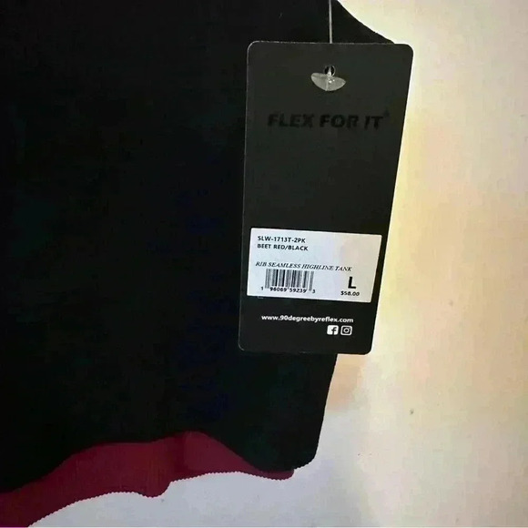 NEW BUNDLE 90 DEGREE REFLEX RIB SEAMLESS
HIGHLINE TANK WOMEN L - Picture 4 of 10